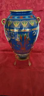 Franklin-mint Porcelein Egyptian Falcon 23 karaat verguld, Ophalen