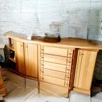 Blank eiken dressoir, Huis en Inrichting, Kasten | Dressoirs, Ophalen, Gebruikt, 25 tot 50 cm