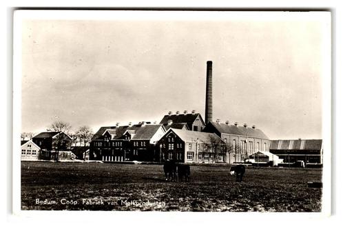 Bedum, Coöp. Fabriek van Melkproducten, Verzamelen, Ansichtkaarten | Nederland, Gelopen, Groningen, 1960 tot 1980, Verzenden