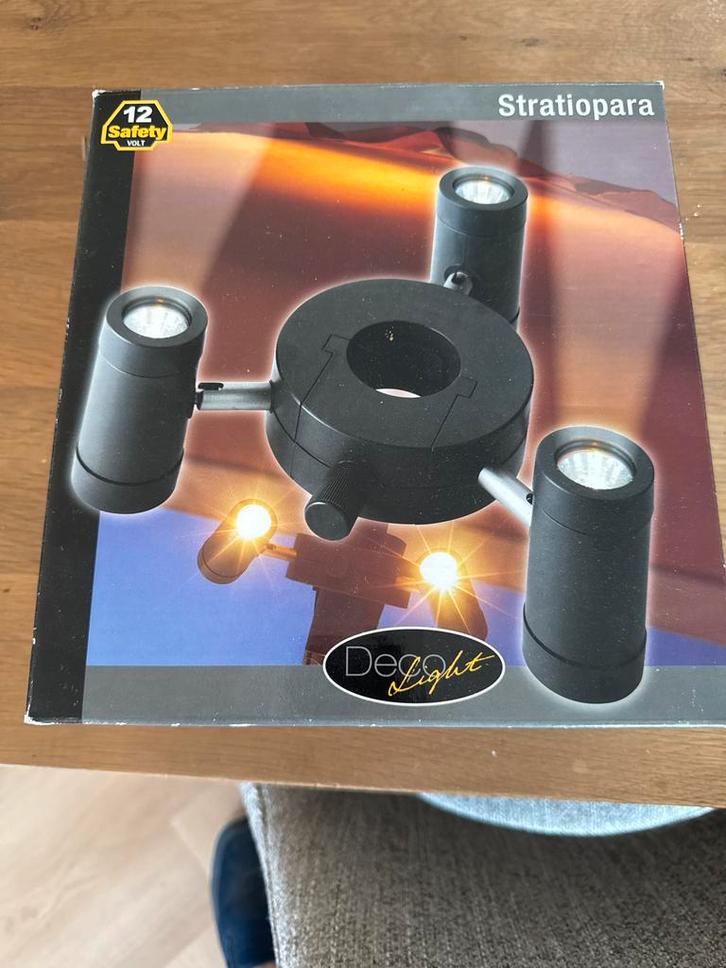 Parasol Lamp - Nieuw in Doos, Tuin en Terras, Buitenverlichting, Nieuw, Spots, Kunststof, Minder dan 50 watt, Netvoeding, Waterbestendig