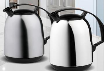 2 stuks Rotpunkt Thermoskan theepot 1 liter warm/koud houden beschikbaar voor biedingen
