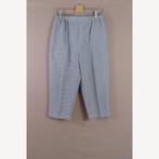Vintage blauw witte geruite capri broek maat M | 1401, Kleding | Dames, Maat 38/40 (M), Zo goed als nieuw, Vintage, Driekwart