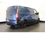 Ford TRANSIT CUSTOM 2.0 TDCI 130PK Trail EURO 6 - Airco - Cr, Auto's, 1995 cc, Blauw, Bedrijf, Ford