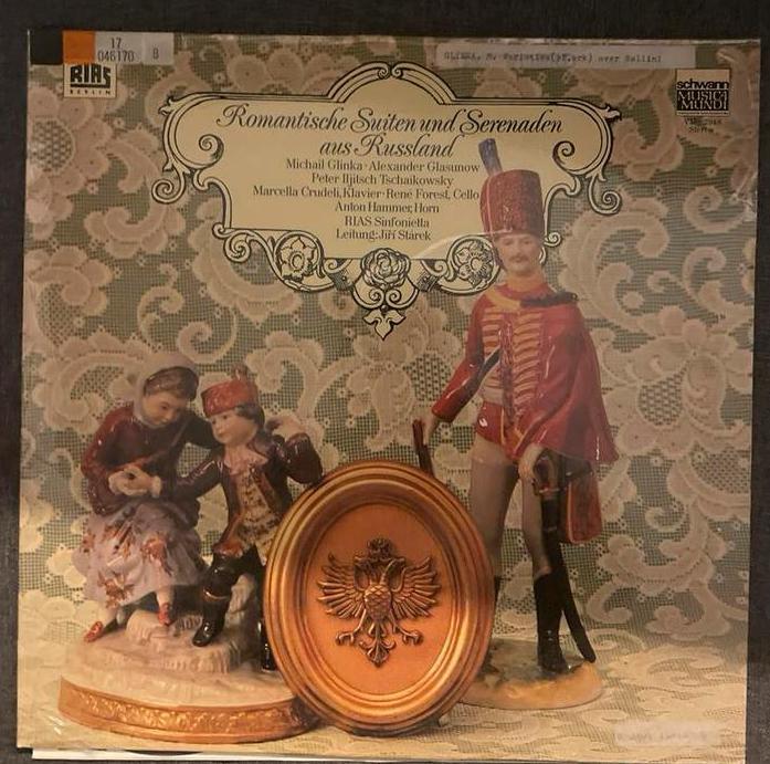 LP Romantische Suiten en Serenaden uit Rusland, Cd's en Dvd's, Vinyl | Klassiek, Gebruikt, Romantiek, Orkest of Ballet, 12 inch