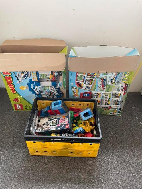 Verzameling duplo politie en ziekenhuis, Kinderen en Baby's, Speelgoed | Duplo en Lego, Gebruikt, Duplo, Ophalen