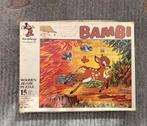 Vintage kleine puzzel “Bambi”, Kinderen en Baby's, Speelgoed | Kinderpuzzels, Ophalen of Verzenden, 10 tot 50 stukjes, Gebruikt