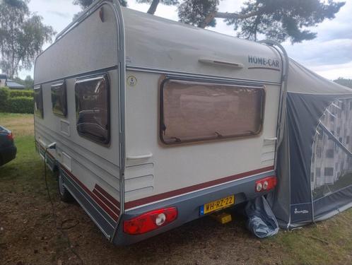 Home-Car Racer 45 Sunset, Caravans en Kamperen, Caravans, Particulier, tot en met 4, 750 - 1000 kg, Rondzit, Home-car, Vast bed