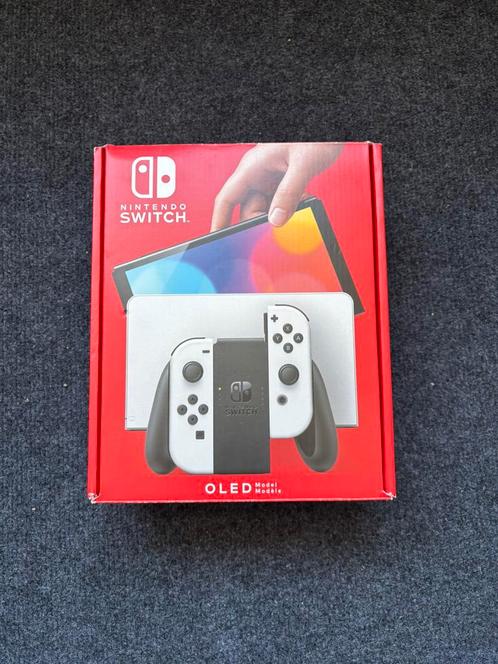 Nintendo switch oled wit compleet met eventueel games, Spelcomputers en Games, Games | Nintendo Switch, Zo goed als nieuw, Ophalen of Verzenden
