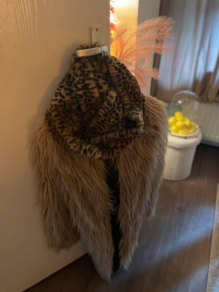 Helemaal hot dit najaar: (fake) bontjas met boa, Kleding | Dames, Jassen | Winter, Zo goed als nieuw, Ophalen of Verzenden