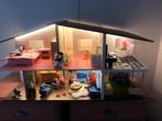 Aan 4 zijden speelbaar poppenhuis, Ophalen, Nieuw, Toebehoren