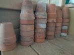 Ong 32 terracottapotjes, Tuin en Terras, Ophalen, Gebruikt, Kweeklamp