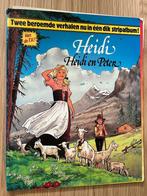 Heidi Heidi en Peter stripalbum, Eén stripboek, Ophalen of Verzenden, Gelezen