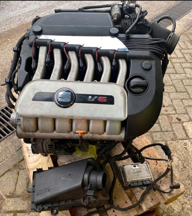 VR6 2.8 24V Motor Compleet BDE Golf 2 3 R32 VR6 Turbo Swap, Auto-onderdelen, Motor en Toebehoren, Ophalen of Verzenden