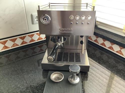 Espresso set Ascaso Steel Uno RVS+NEMOX Koffiemolen RVS, Huis en Inrichting, Keuken | Keukenbenodigdheden, Zo goed als nieuw, Ophalen