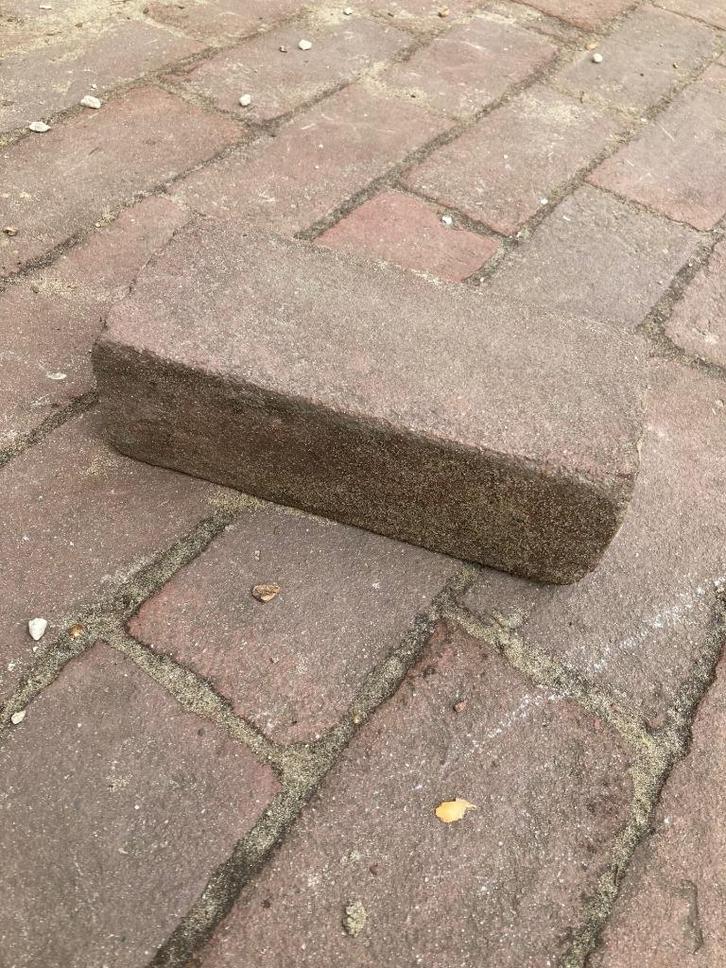 Gebakken klinkers, rood 80m2, Tuin en Terras, Tegels en Klinkers, Gebruikt, Klinkers, Natuursteen, 10 m² of meer, Ophalen