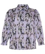 Paarse blouse van No.1 by Ox Maat 42/44 S, N, No.1 by Ox, N, Paars