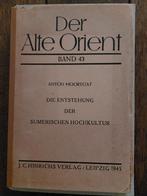 die Entstehung der Sumerischen Hochkultur- Moortgat, Gelezen, 14e eeuw of eerder, Ophalen of Verzenden, Azië