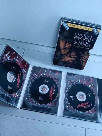 A nightmare on elm street dvd box deel 1 tot 7 horror nieuw 