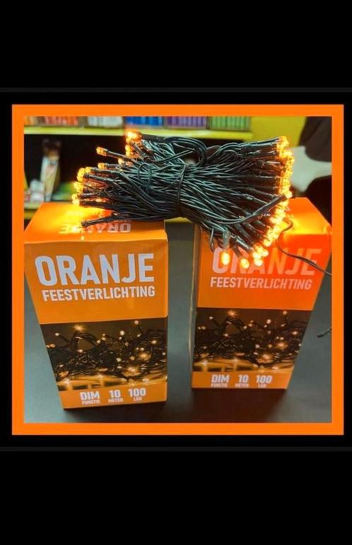 Oranje ledverlichting, Tuin en Terras, Buitenverlichting, Nieuw, Overige typen, Overige materialen, Minder dan 50 watt, Netvoeding