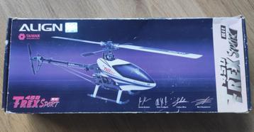 Align 450 Trex Sport kit (incompleet?) helicopter onderdelen beschikbaar voor biedingen