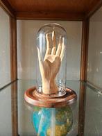 antiek stolpje met antieke paspop / mannequin hand, Antiek en Kunst, Ophalen of Verzenden