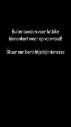 Fatbike buitenbanden, Eén persoon, Cadeaubon, Overige typen
