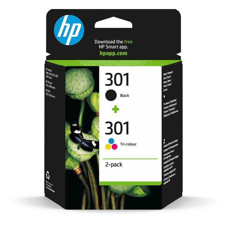 HP301 Ink Cartridges, Computers en Software, Printerbenodigdheden, Zo goed als nieuw, Cartridge, Ophalen of Verzenden