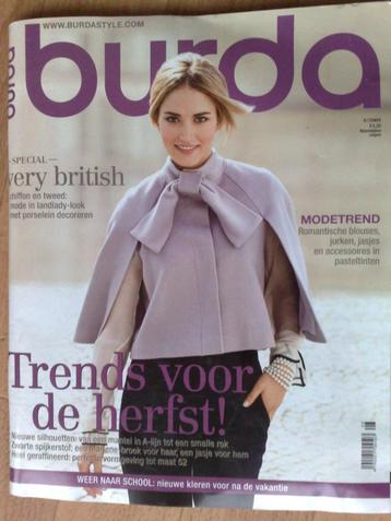 Burda augustus nr. 8 / 2009 beschikbaar voor biedingen