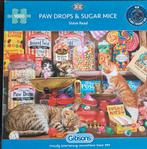 Gibson puzzel: Paw Drops and Sugar Mouse: 1000 stukjes, Ophalen of Verzenden, 500 t/m 1500 stukjes, Zo goed als nieuw