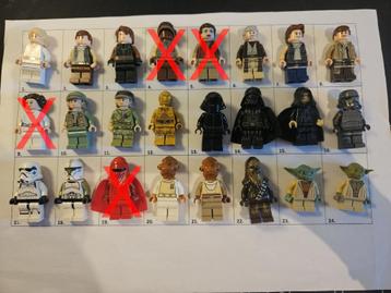 Lego Star Wars Poppetjes / Minifigures beschikbaar voor biedingen