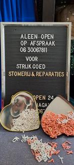 Letterbord,in verpakking,300 letters& cijfers, Ophalen of Verzenden, Zo goed als nieuw