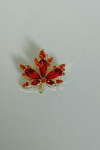 Blad broche, Sieraden, Tassen en Uiterlijk, Broches, Overige materialen, Overige kleuren, Minder dan 4 cm, Nieuw