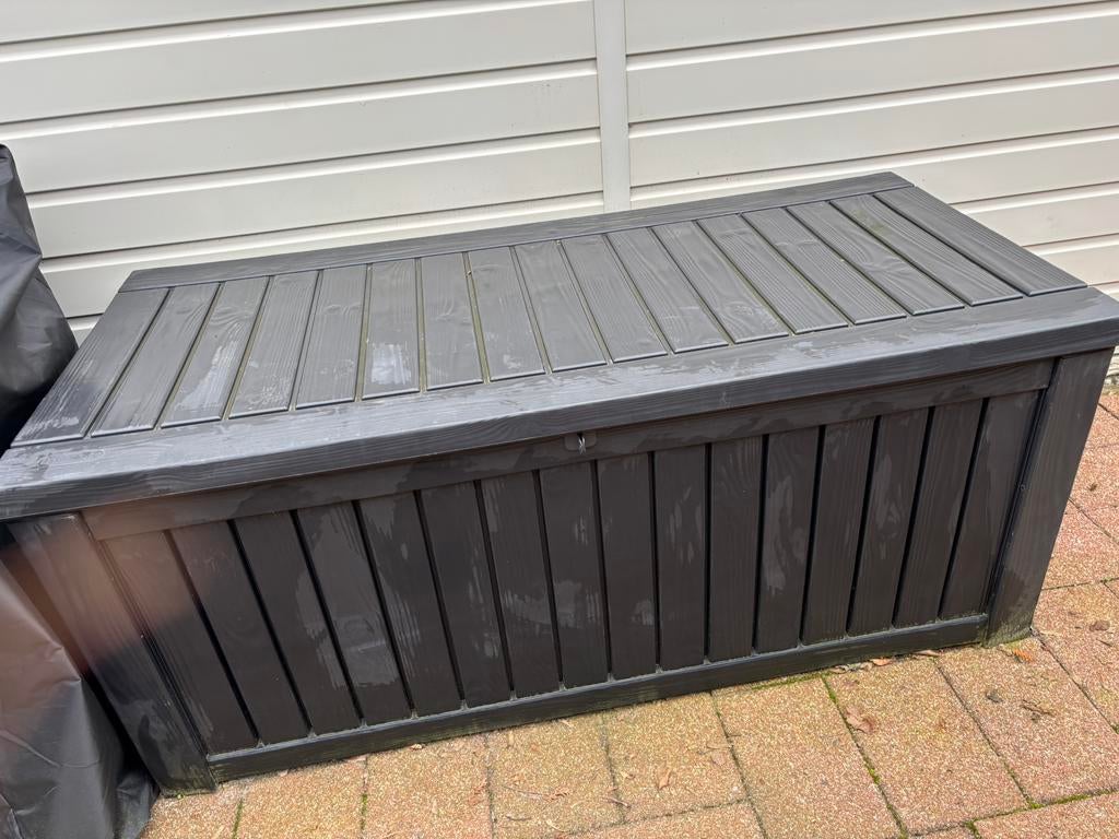 Tuinkussen store box Keter, Tuin en Terras, Bergingen en Tuinkasten, Ophalen, Zo goed als nieuw, Kunststof, Overige typen