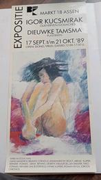 Affiche Naakt erotiek 1989 Assen, Verzenden, Zo goed als nieuw