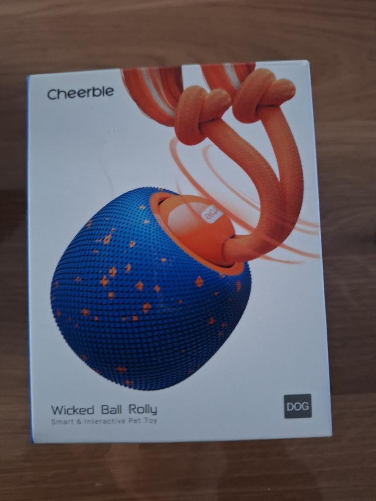 Cheerble wicked ball rolly  als nieuw!, Verzenden, Zo goed als nieuw, Hondenballen