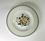 Digoin Sarreguemines Rose Sauvage diep bord soepbord 1922 ev, Antiek en Kunst, Antiek | Servies los, Ophalen of Verzenden