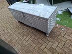 Te koop aluminium disselbak opbergkist op wielen, Ophalen of Verzenden, A, A, A