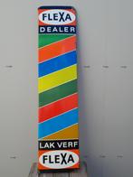 Emaile Flexa dealer bord, Ophalen