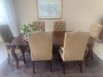 Romantische Eethoek, Huis en Inrichting, Tafels | Eettafels, Ophalen, 200 cm of meer, Zo goed als nieuw, Vijf personen of meer