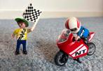 Playmobil 4780 Motorracer & Vlaggenzwaaier, Ophalen of Verzenden, Gebruikt, Complete set