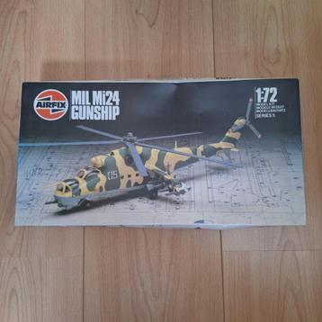Airfix MIL M124 Gunship scale 1/72 beschikbaar voor biedingen