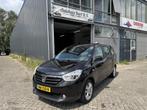 Dacia Lodgy 1.2 TCe Prestige 7 Persoons! Airco! APK! NAP Rap, Voorwielaandrijving, Euro 5, Gebruikt, Zwart