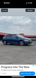 Volkswagen Polo 1.0 TSI 110pk Dsg-7 2022 Blauw, Auto's, Blauw, 3 cilinders, 1100 kg, Geïmporteerd
