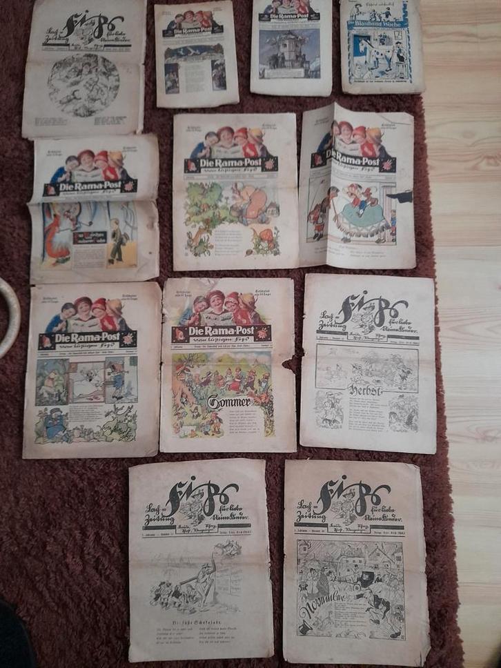 Collectie oude kinder tijdschriften, Antiek en Kunst, Antiek | Boeken en Bijbels, Ophalen of Verzenden