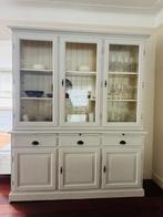 Witte Buffetkast met Verlichting, Huis en Inrichting, Kasten | Buffetkasten, Ophalen, Gebruikt, 200 cm of meer, 150 tot 200 cm