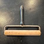 Antieke drukkerij roller, Ophalen of Verzenden
