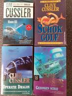 Clive Cussler, 4 pockets €3,-, Ophalen of Verzenden, Gelezen