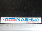 sticker nashua copiers logo, Ophalen of Verzenden, Zo goed als nieuw, Merk