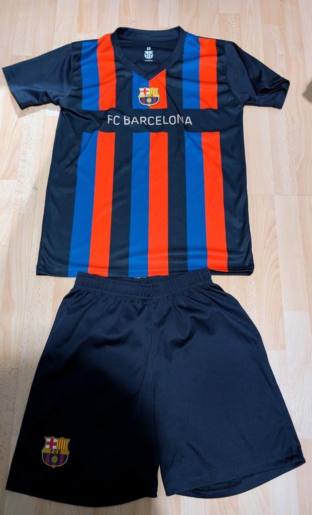 FC Barcelona tenue - shirt & broek - 12/14 jaar, Ophalen of Verzenden