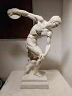 2877 Alabaster Discuswerper - Prachtig Beeld, Ophalen of Verzenden